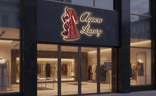 Backlit Channel Letter Sign - Aqsow Luxury